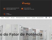 Tablet Screenshot of engeletrica.com.br